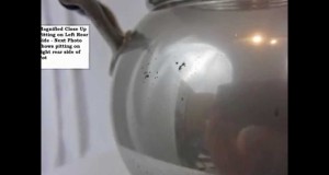 Antique Coffee Percolator Pot Silver Plated Copper Marked US Samovar 19 Vintage