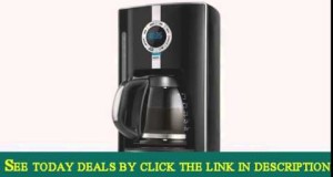 Black & Decker CM1650B 975-Watt 12-Cup Programmable Coffeemaker with Brew Strength Selector