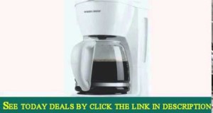 Black & Decker DLX1050W 12-Cup Programmable Coffeemaker w/ Glass Carafe