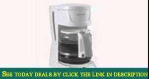 Black & Decker DLX850 12-Cup Drip Coffeemaker, White