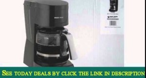 Black & Decker DLX850B 12-Cup Coffeemaker, White