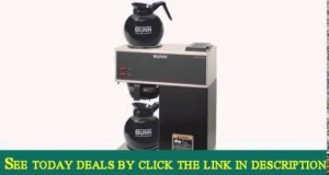BUNN 33200.0015 VPR-2GD 12-Cup Pourover Commercial Coffee Brewer with Upper and Lower Warmers and