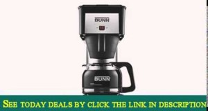 BUNN BXB Velocity Brew 10-Cup Home Coffee Brewer, Black