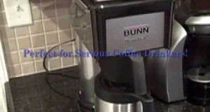 Bunn Coffee Maker Brews Coffee in Less Than three Minutes