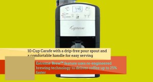 Capresso 464.05 10 Cup Digital Coffee Maker