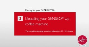 Caring for your SENSEO® Up – Descaling your SENSEO® Up coffee machine [EN]