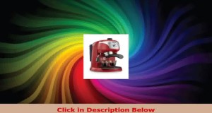 Delonghi Espresso Pump Machine 1 Litre 15 Bar Red
