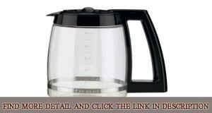 Details Cuisinart DGB-625BC Grind-and-Brew 12-Cup Automatic Coffeemaker, Brushed Metal Slide