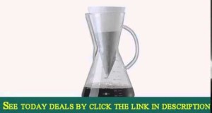 Diguo Glass Coffee Maker 4 Cup Coffeemaker with Glass Handle