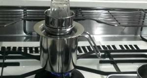 自作パーコレーター　完成形～♪　DIY –  Handmade Percolator (coffee maker)
