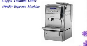 Gaggia Titanium Office 90650 Espresso Machine