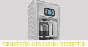 Get BELLA 13726 Diamonds Collection 12-Cup Programmable Coffee Maker, Whit 2015