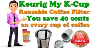 Keurig My K-Cup Reusable Coffee Filter lets you save 40 cents on every cup of coffee