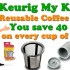 Keurig My K-Cup Reusable Coffee Filter lets you save 40 cents on every cup of coffee