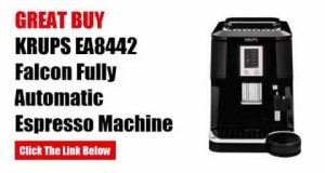KRUPS Espresso Machine | KRUPS EA8442 Falcon Fully Automatic Espresso Machine
