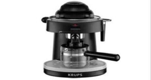 KRUPS XP1000 Steam Espresso Machine with Frothing Nozzle for