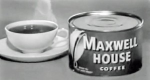Maxwell House Singing Coffee Pot Percolator Good to the Last Drop Commercial (Perky)