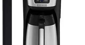 New Black & Decker CM2035B 12-Cup Thermal Coffeemaker, Black/Silver Best