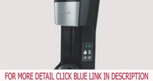 New Black & Decker CM620B Programmable Single Serve Coffee Maker, Black Show