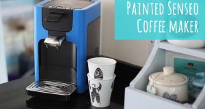 Painted Senseo coffee machine