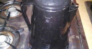 Percolator camping coffee maker kettle
