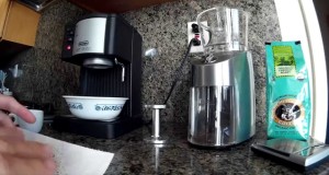 Pulling a Doubleshot with Cheap Espresso Machine