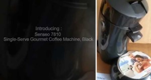 Senseo 7810 Single Serve Gourmet Coffee Machine, Black