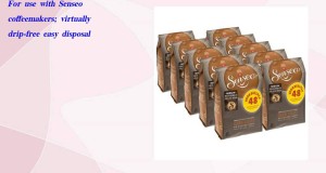 Senseo Coffee Pods  Dark Roast  48 Count Pack of 10