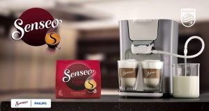 SENSEO® Latte Duo Coffee pod machine – 2 cappuccinos in one go HD7857