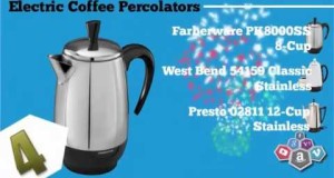 Top 10 Best Electric Coffee Percolators with Good Customer Review