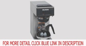 Top BUNN 13300.0001 VP17-1SS Pourover Coffee Brewer with 1 Warmer, Stainle 2015