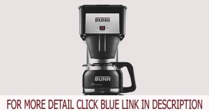 Top BUNN BXB Velocity Brew 10-Cup Home Coffee Brewer, Black Top List