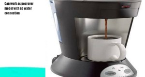Automatic Commercial Grade Pod Coffee Brewer in Black