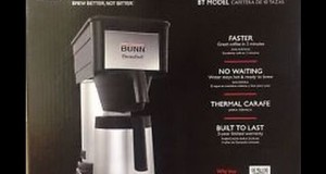 Best Home Coffee Maker | BUNN BT Velocity Brew 10-Cup  Home Coffee Brewer