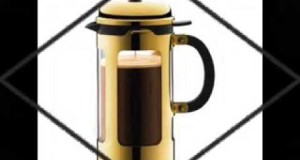 Bodum Chambord Double Wall Glass 8 Cup French Press Coffeemaker
