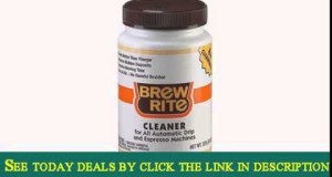 Brew Rite Cleaner For Automatic Drip Coffee And Espresso Machines