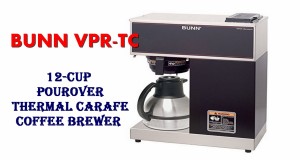 BUNN 12-Cup Pourover Thermal Carafe Coffee Brewer -BUNN VPR-TC  CoffeeMaker Review