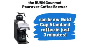 BUNN 392 Gourmet Pourover Coffee Brewer with Two Warmers Review