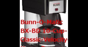 Buy the Bunn O Matic BX BD 10 Cup Classic Velocity Home Brewer right here!