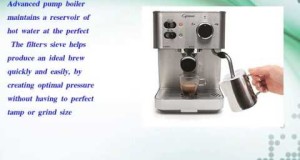 Capresso 118.05 EC PRO Espresso and Cappuccino Machine