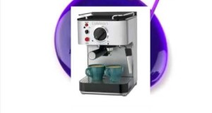 Capresso EC PRO 118.05 Professional Espresso & Cappuccino Machine with Grand Aroma Whole Bean Coffee