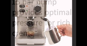 Capresso EC Pro Model 118 – Capresso Espresso Machine Reviews