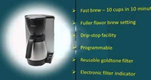 Capresso MT600 Plus coffee maker Review