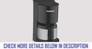 Cuisinart 4Cup Coffeemaker with StainlessSteel Carafe Certified Refurbished