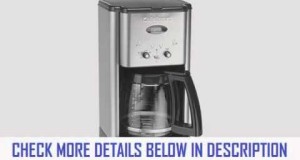Cuisinart DCC1200 Brew Central 12Cup Coffeemaker Brushed Metal Certified Refurbished