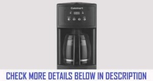 Cuisinart DCC500 12Cup Programmable Coffeemaker Black