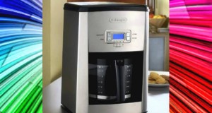 DC514T 14Cup Drip Coffee Maker Stainless Steel BlackSilver Sold as 1 Each