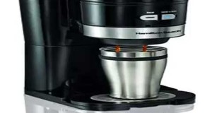 Details Hamilton Beach Coffee Maker, Grind and Brew Single Serve, Black (49989) Product images