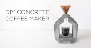 DIY Concrete Coffee Maker