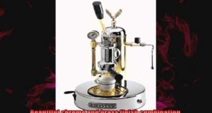 Elektra ARTS1CO Microcasa A Leva Espresso Machine  Chrome  Brass